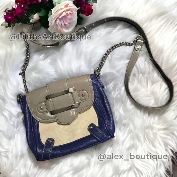 Nine West Crossbody Leather Purse Bag (Q001) for Women - Picture 1 of 13